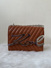 Karl Lagerfeld Quilted Sling With Original Box